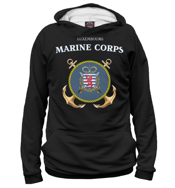 Худи Luxembourg Marine Corps для девочек 