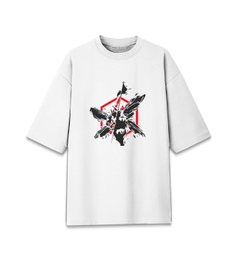 Мужская Хлопковая футболка оверсайз Linkin park