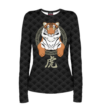 Лонгслив Китайский тигр