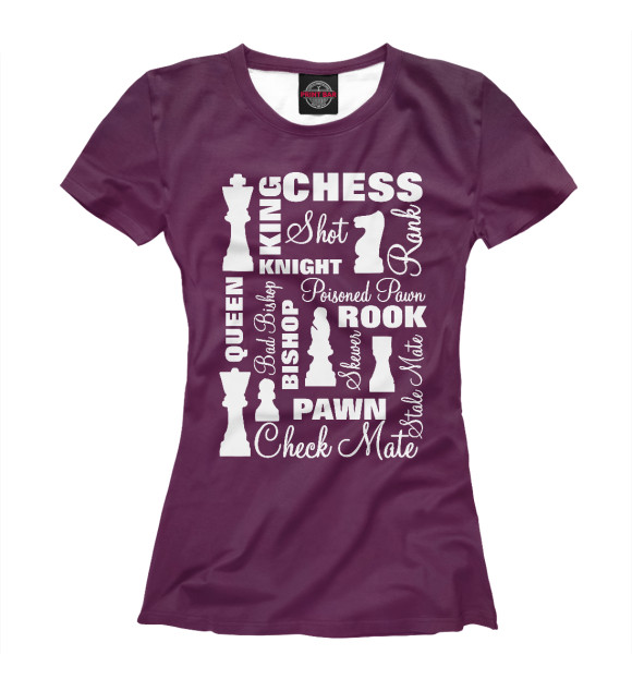 Футболка Chess Players для девочек 